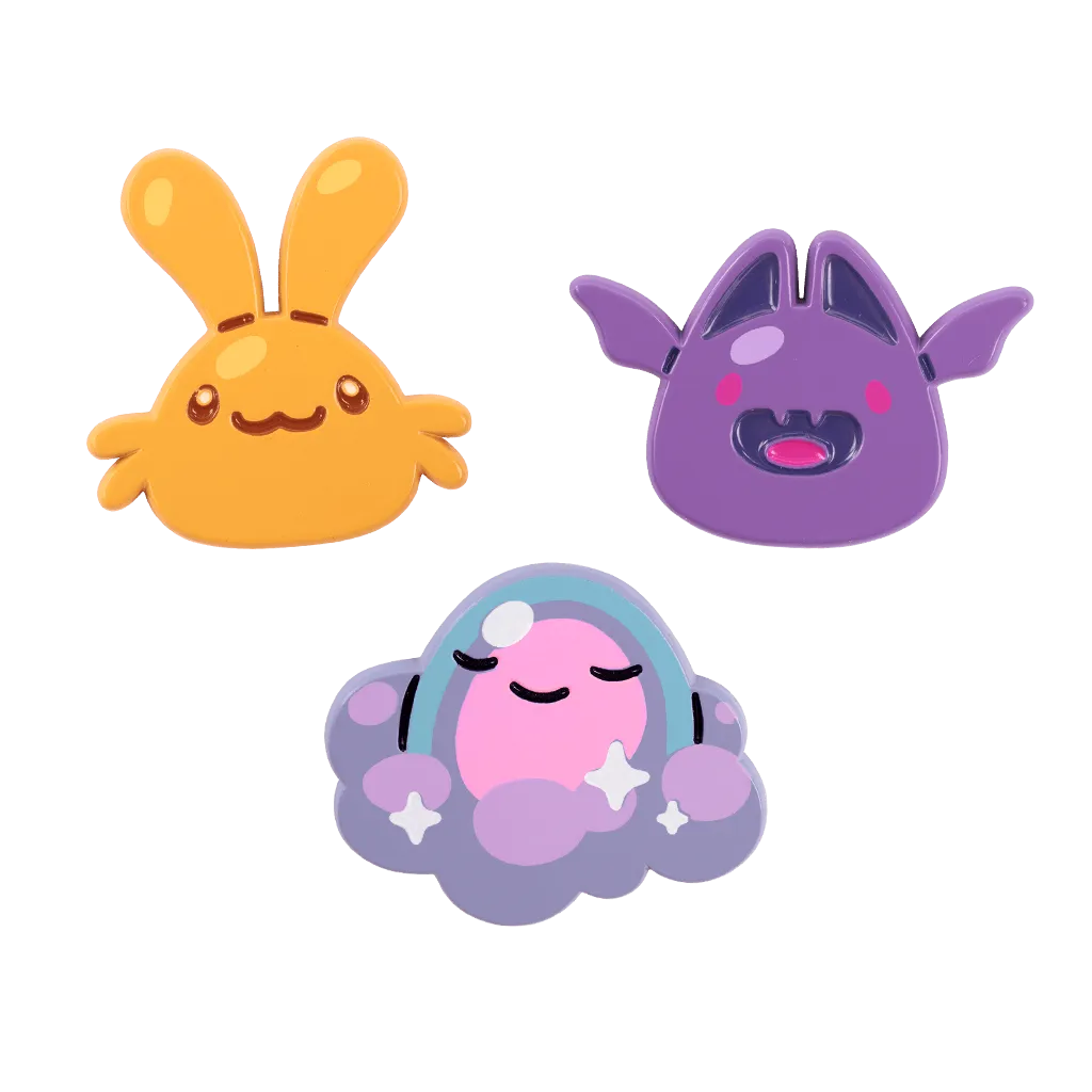 Fangamer Slime Rancher 2 Slime Buddies Pin-Set 3er Emaille