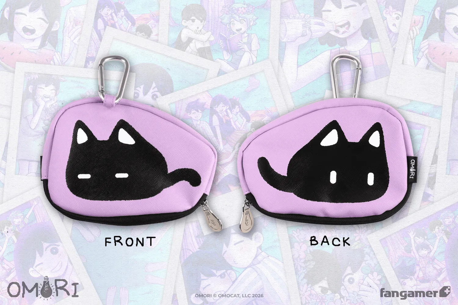 Fangamer OMORI MEWO Pouch Anhänger Kunstleder