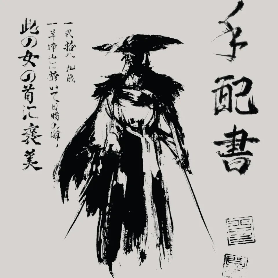 Fangamer Ghost of Yotei Atsu's Bounty T-Shirt aus Baumwolle