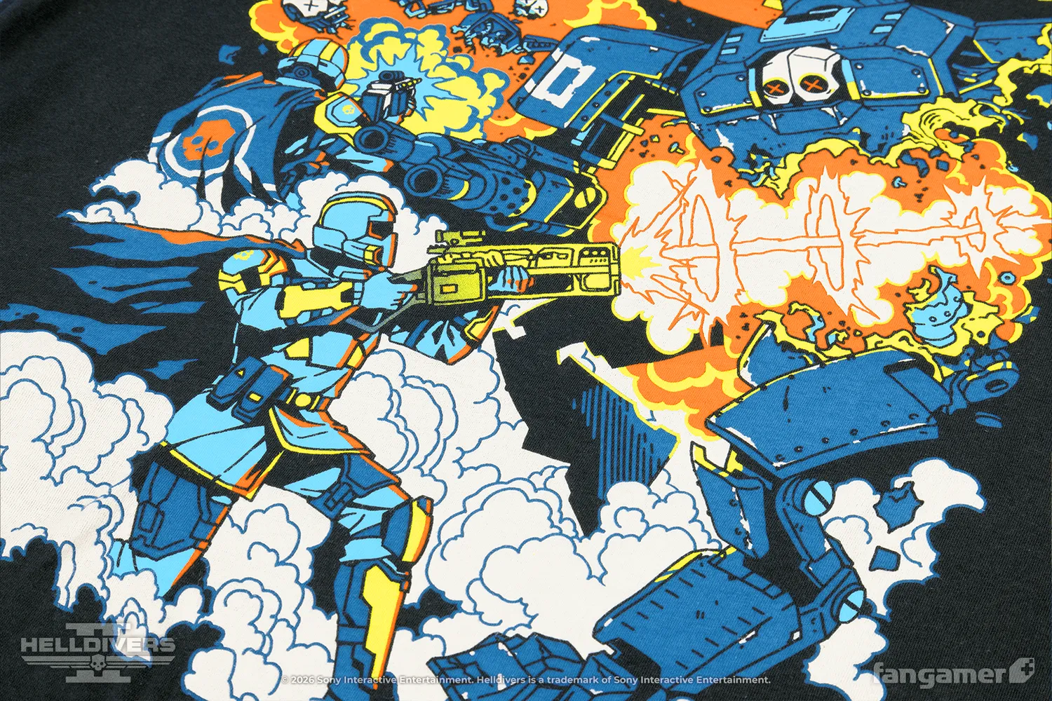 Fangamer Helldivers 2 Remember Outpost 32 T-Shirt Baumwolle
