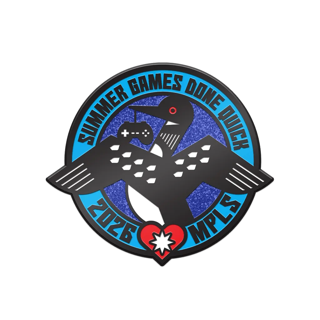 Fangamer SGDQ 2026 Event Pin Minneapolis Love Emaille