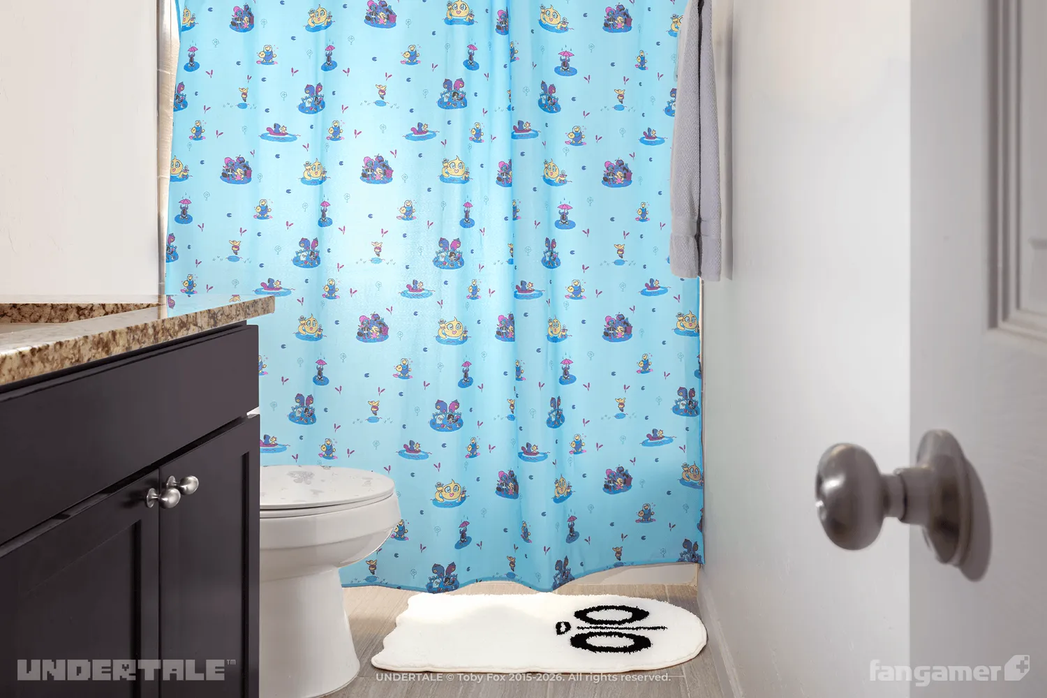 Fangamer Undertale Waterfall Duschvorhang 183x183 cm