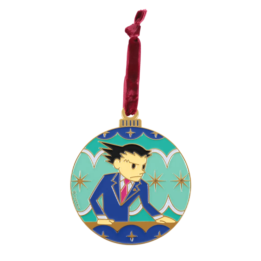 Fangamer Almost Christmas Ornament Ace Attorney Anhänger