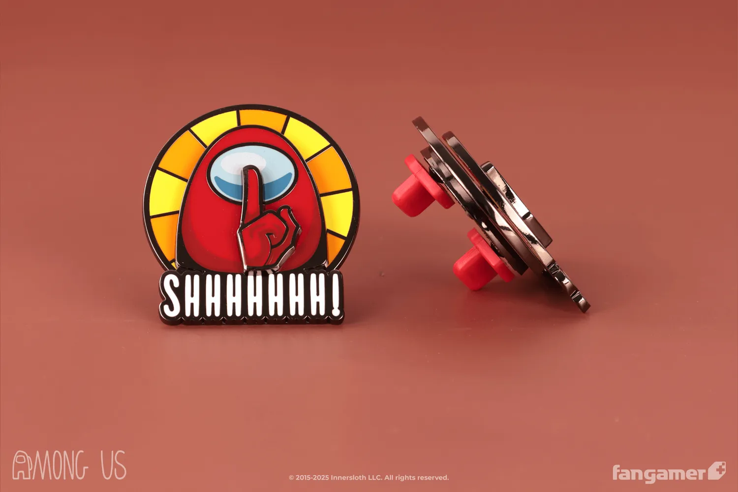 Fangamer Shhhhhhh! Spinning Pin Anstecker