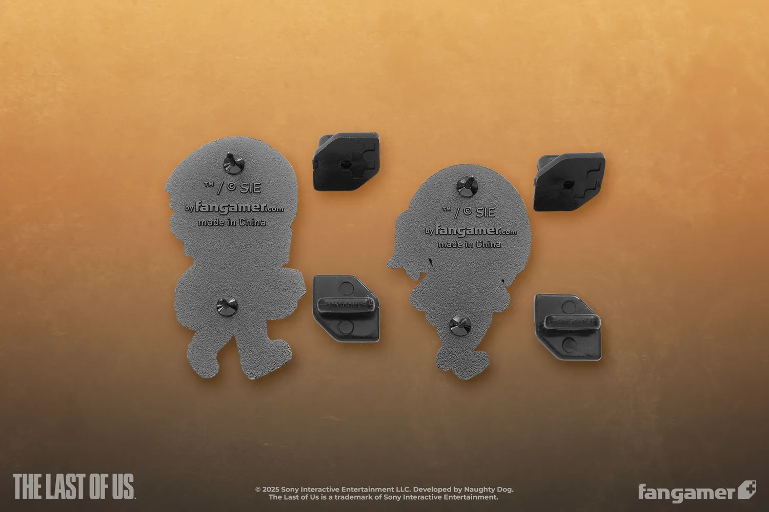 Fangamer Joel and Ellie Pin Set