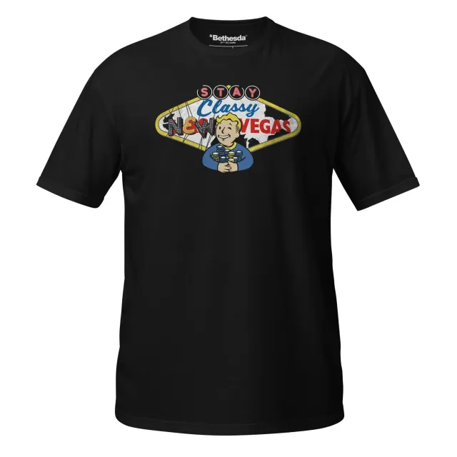 Fallout Stay Classy New Vegas Poker T-Shirt
