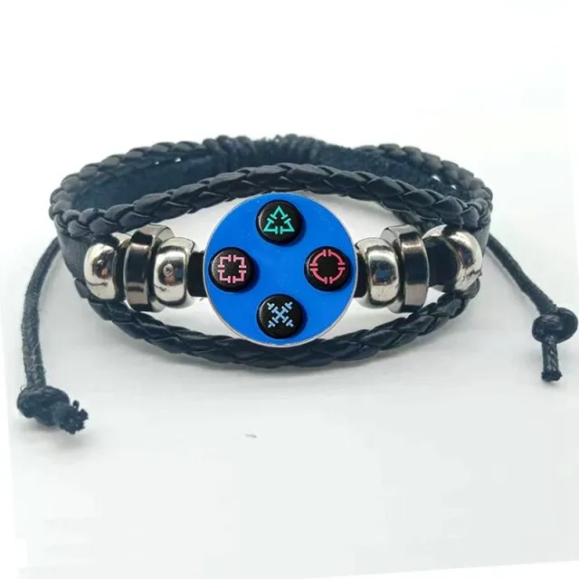 Final Boss Zocker Armband Kunstleder