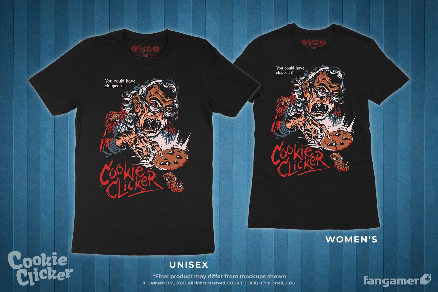 Fangamer Cookie Clicker Displeased Grandma T-Shirt