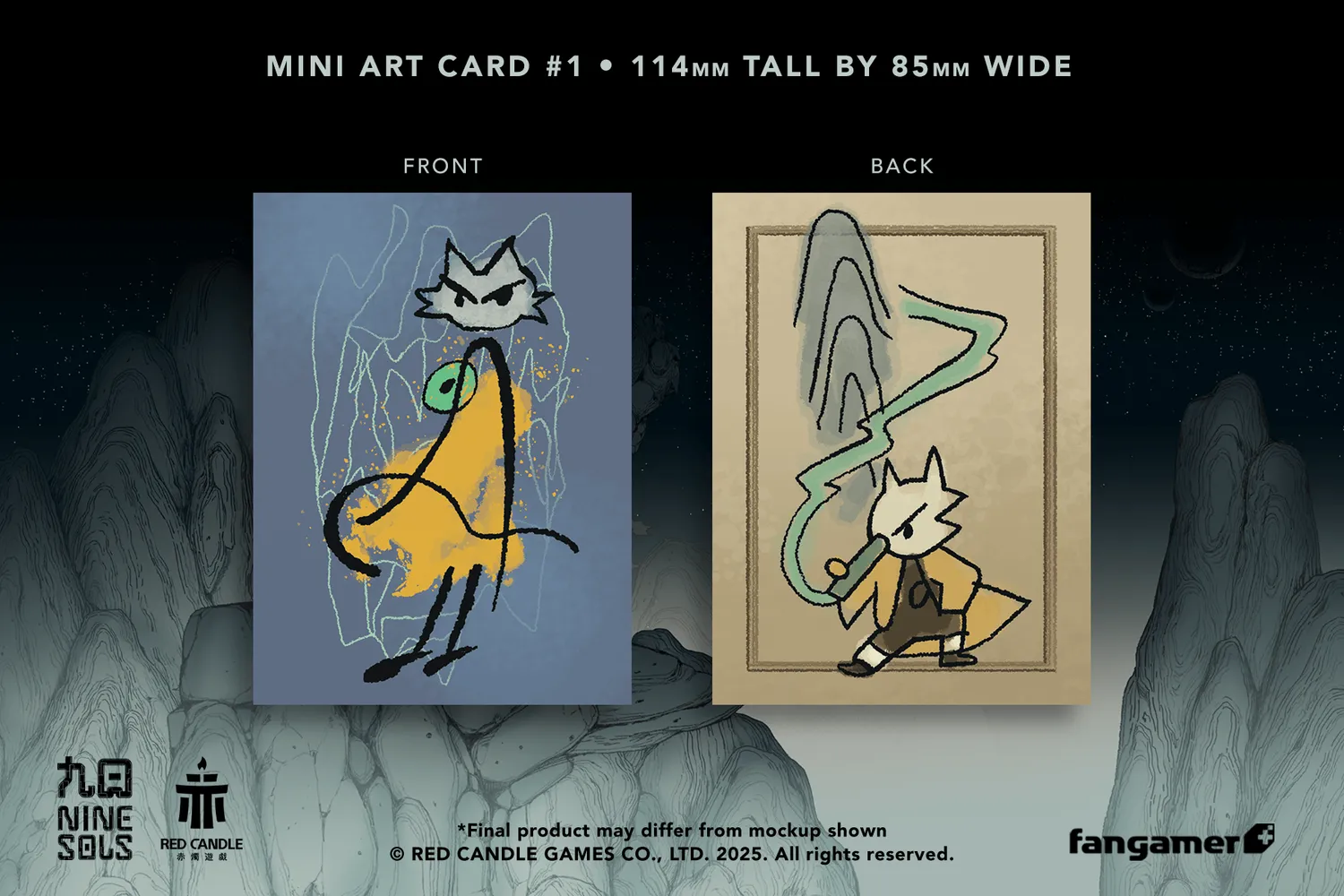 Fangamer Nine Sols Standard Edition Spiel mit Booklet