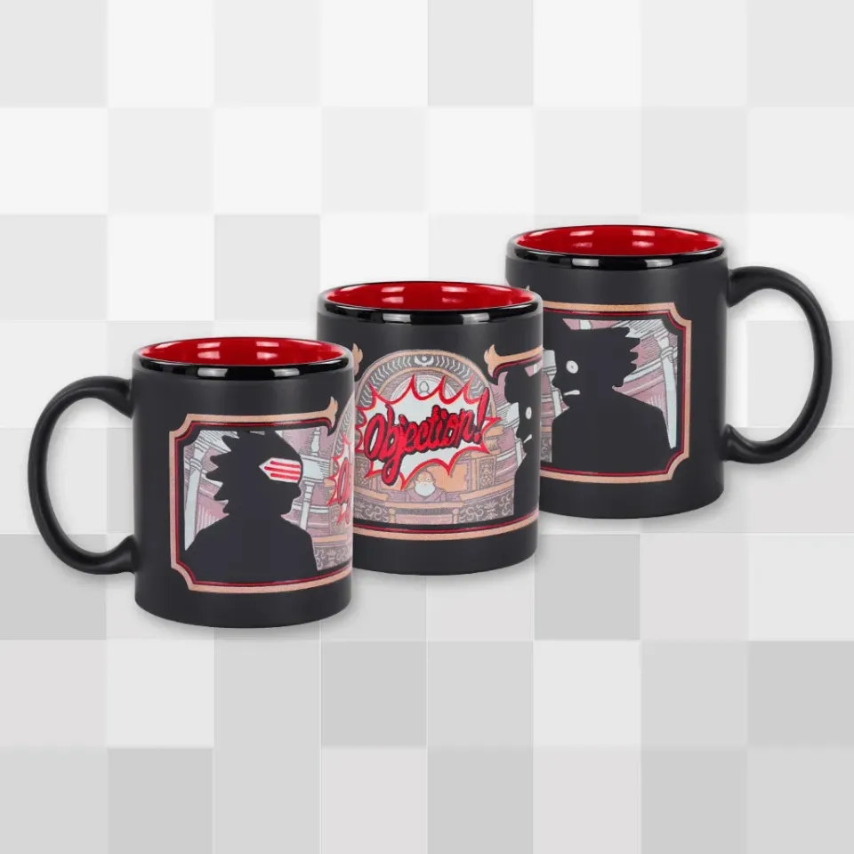 Fangamer Ace Attorney Turnabout Tasse Farbwechsel 330 ml