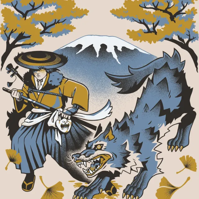 Fangamer Ghost of Yotei The Hunters Langarmshirt