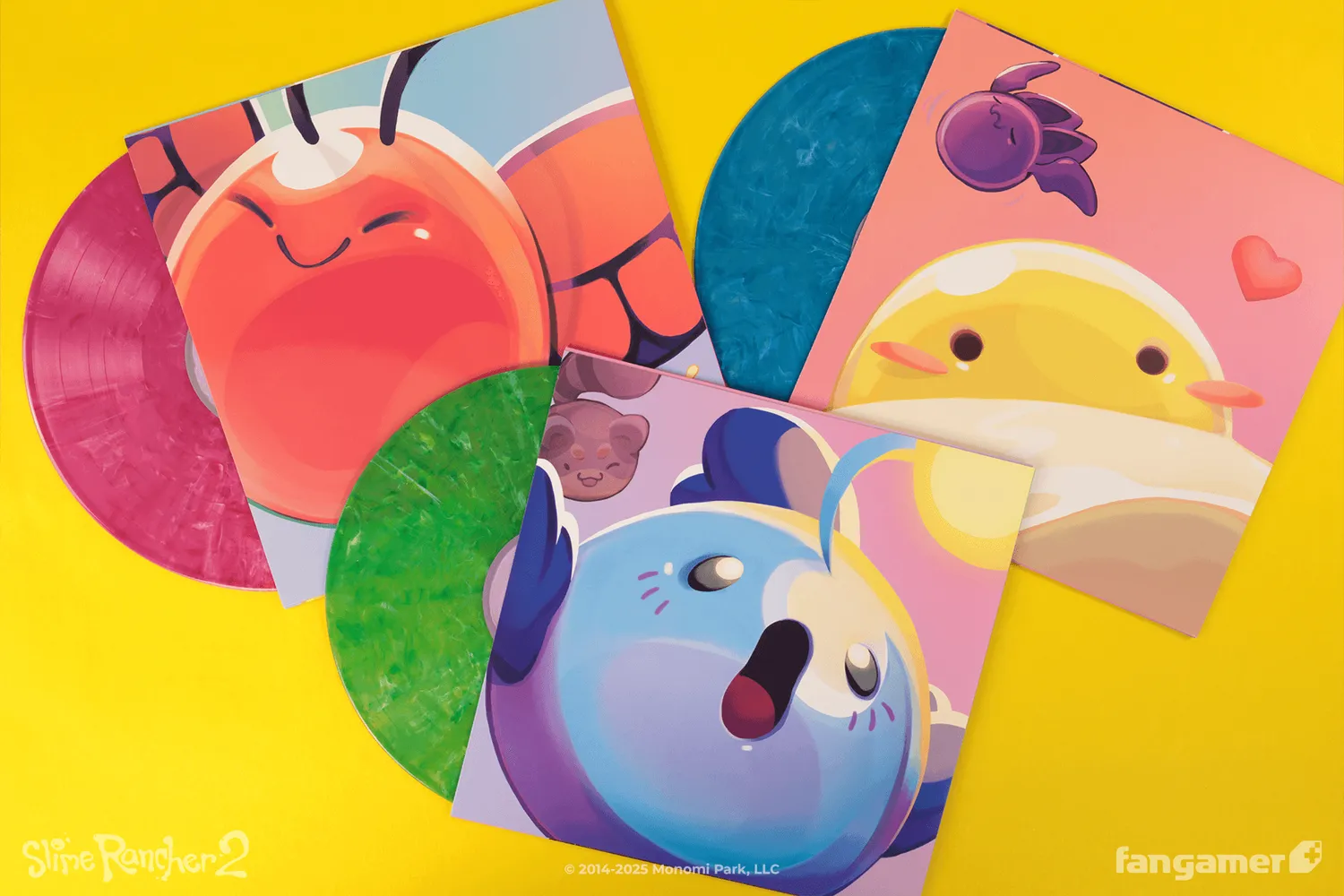 Fangamer Slime Rancher 2 Vinyl Soundtrack 3LP 24 Tracks
