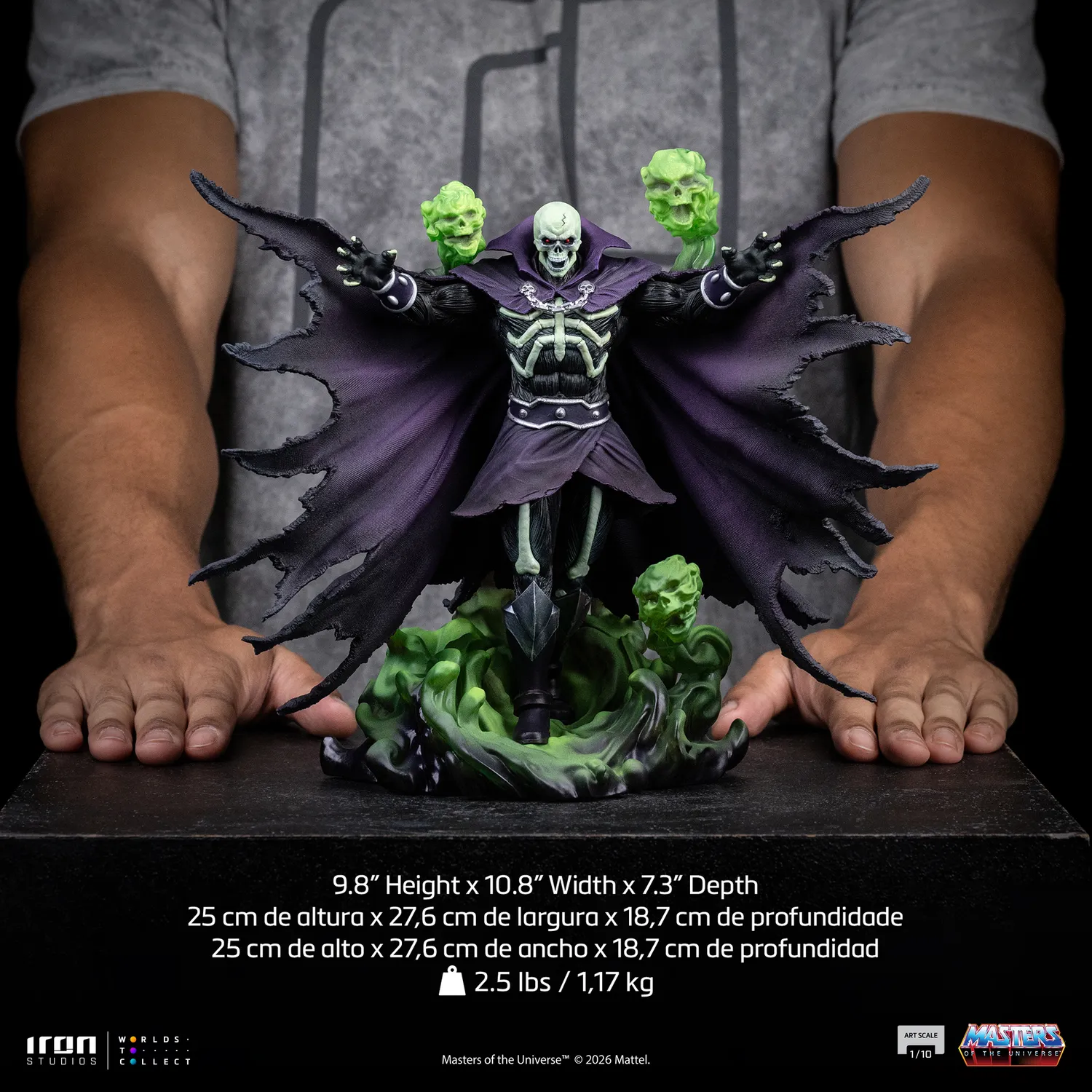 Iron Studios Masters of the Universe Scareglow 1/10 Statue 25 cm Glow
