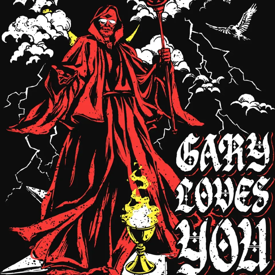 Fangamer FAITH The Unholy Trinity Gary Loves You T-Shirt schwarz