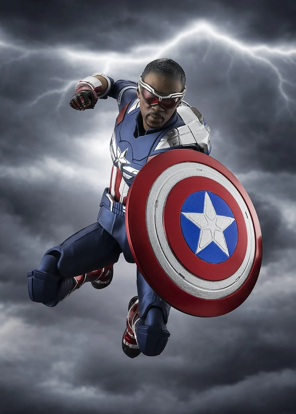 Marvel S.H.Figuarts Captain America Figur 16 cm