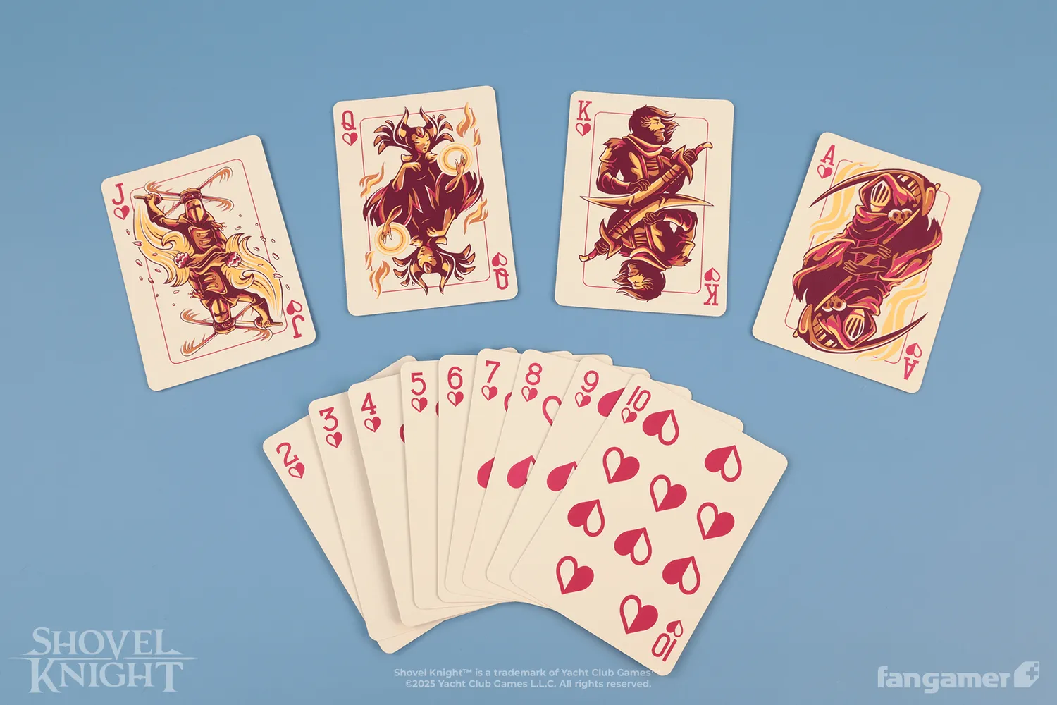 Fangamer Shovel Knight Playing Cards Gold Edition