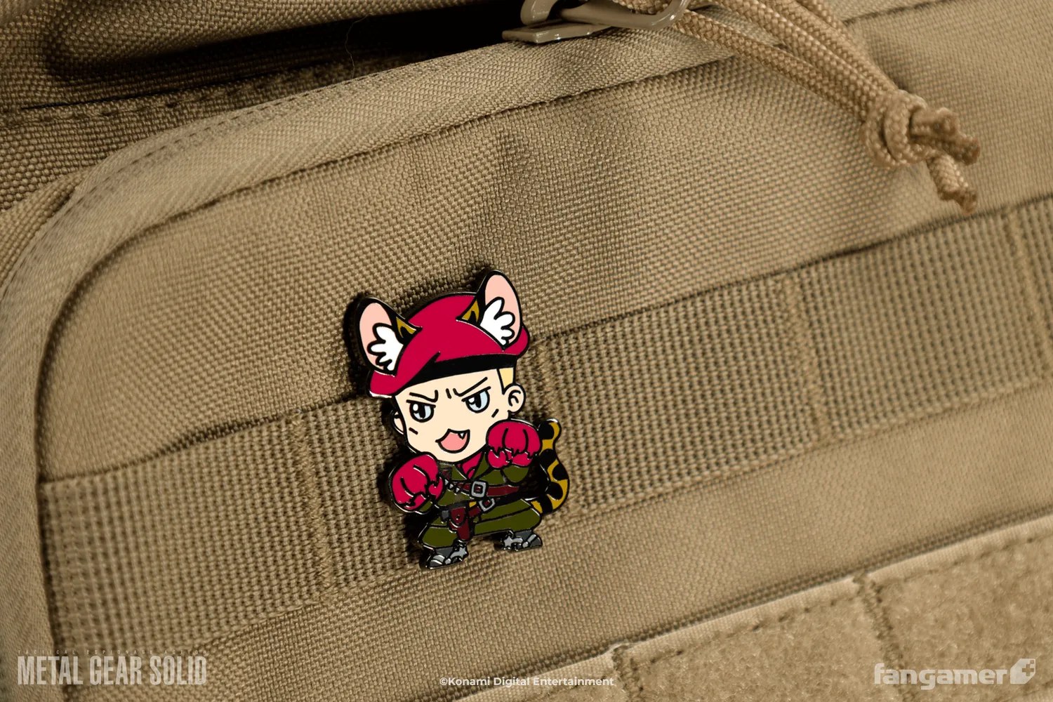 Fangamer Metal Gear Solid Rawrcelot Pin Anstecker