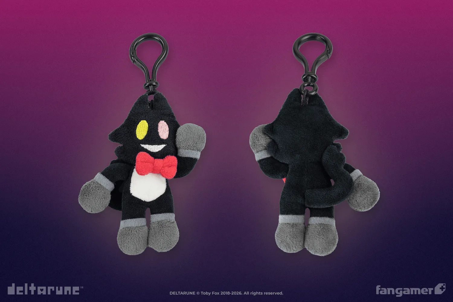 Fangamer DELTARUNE Cat Mike Clip-On Plüschanhänger 11cm