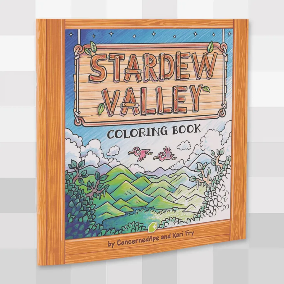 Fangamer Stardew Valley Coloring Book Malbuch 20 Seiten