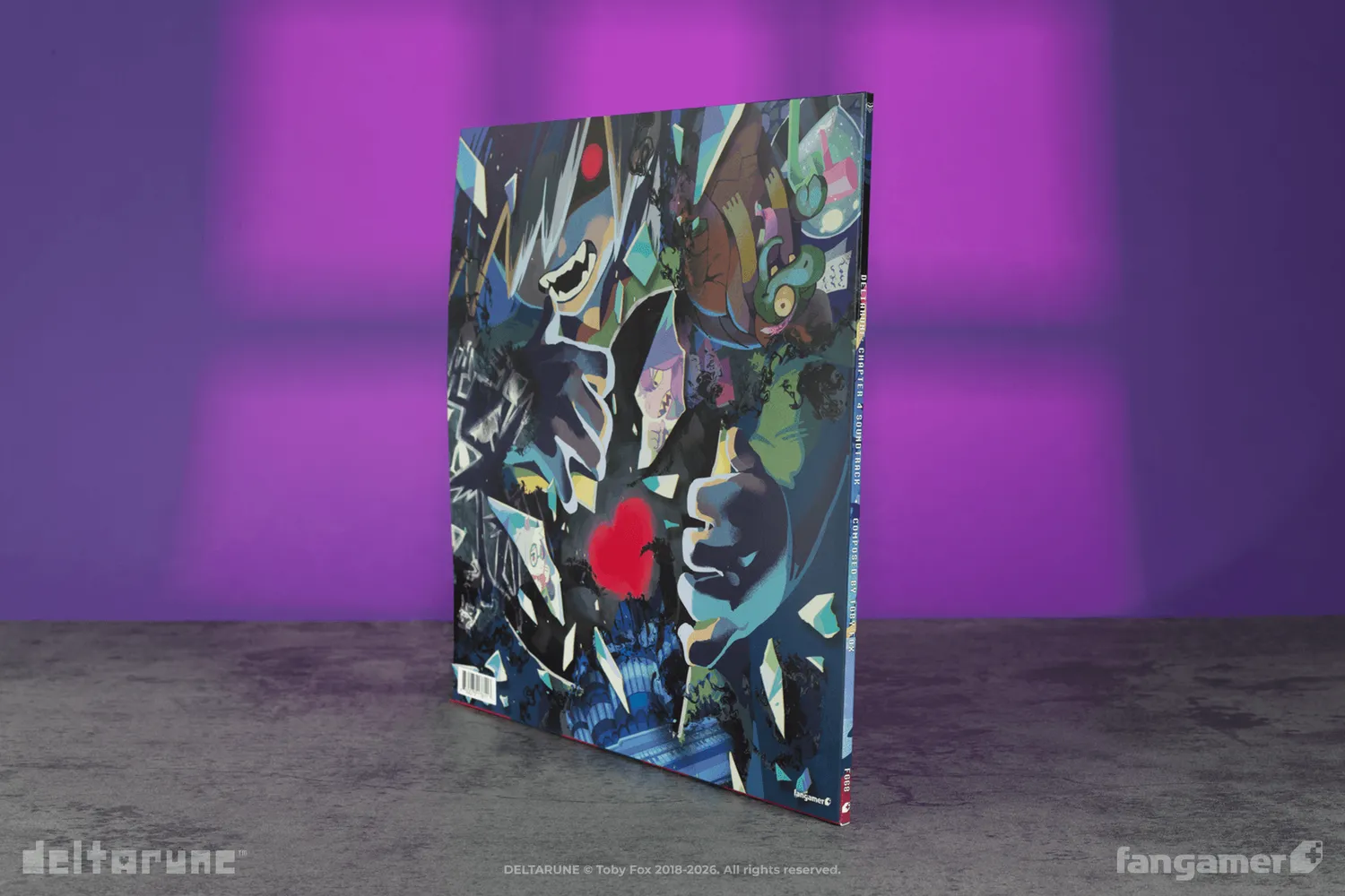 Fangamer Deltarune Chapter 4 Vinyl Soundtrack 2LP