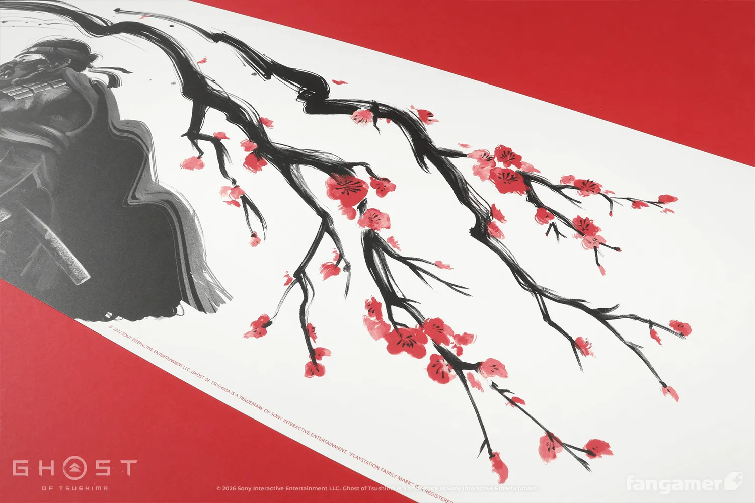 Fangamer Ghost of Tsushima Shadow of the Samurai Poster