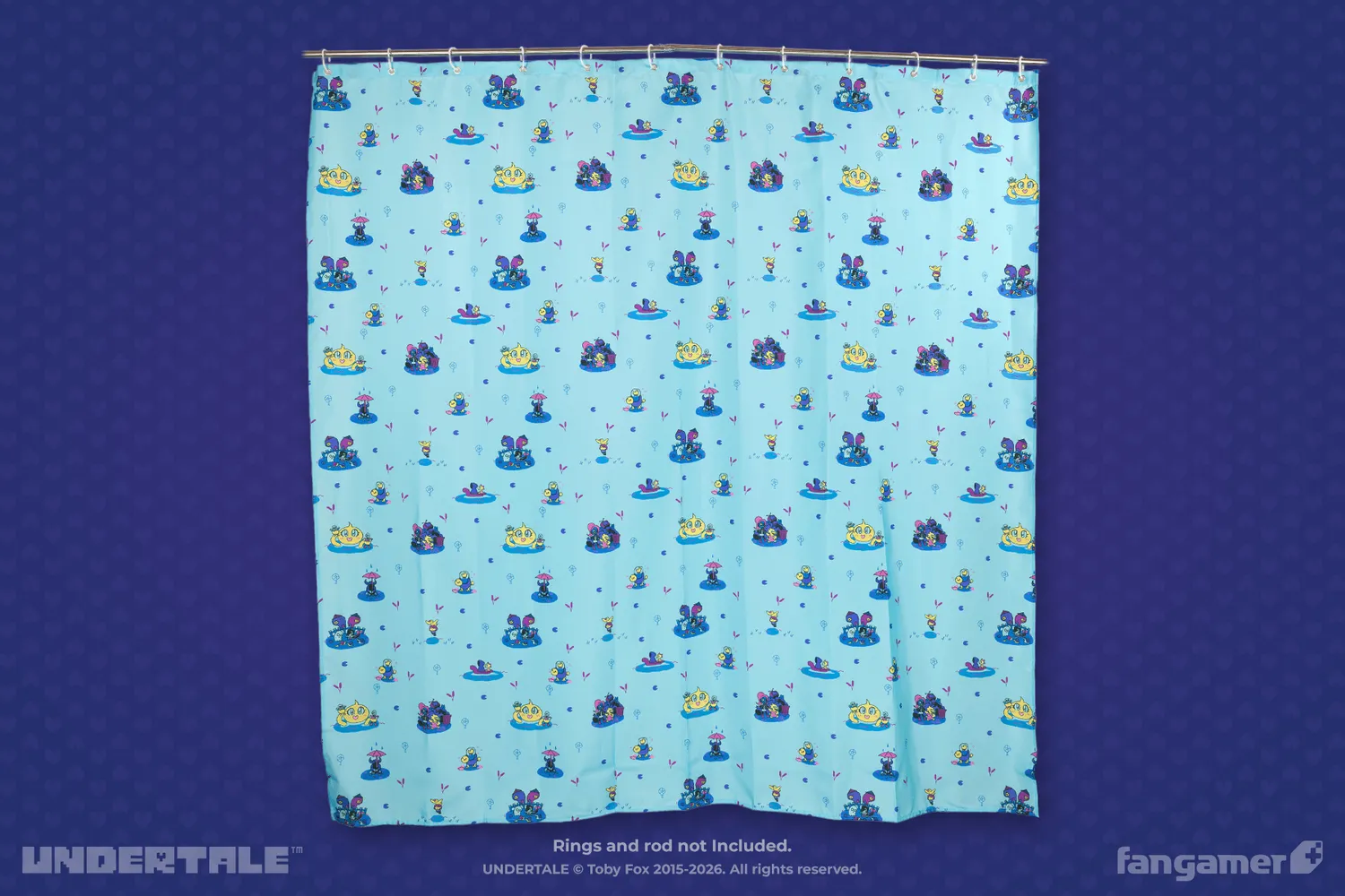Fangamer Undertale Waterfall Duschvorhang 183x183 cm
