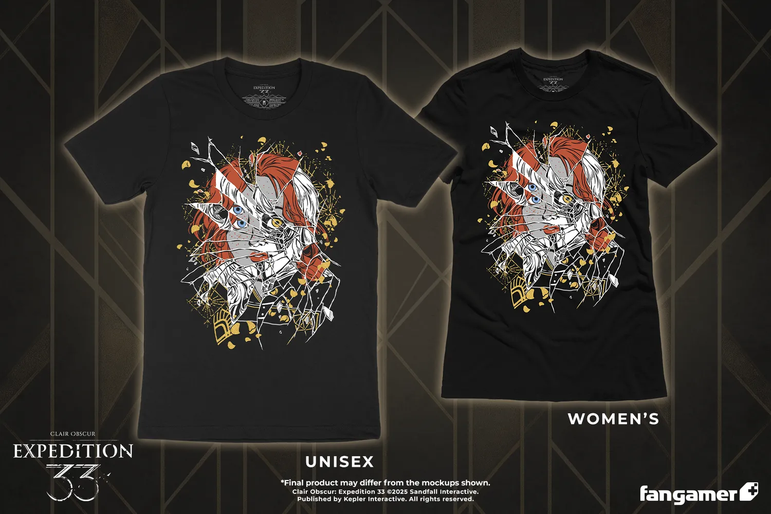 Fangamer Clair Obscur: Expedition 33 Fractured T-Shirt