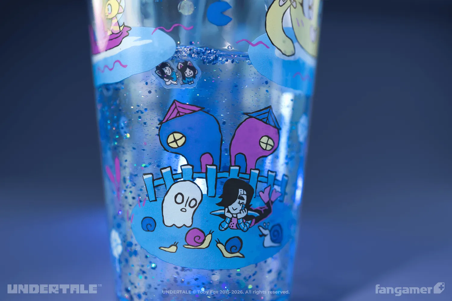 Fangamer UNDERTALE Waterfall Glitter Tumbler Trinkbecher 16 oz