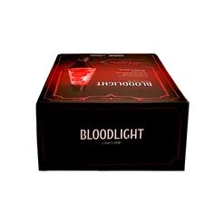 White Wolf Bloodlight Lava Lampe 36 cm rot