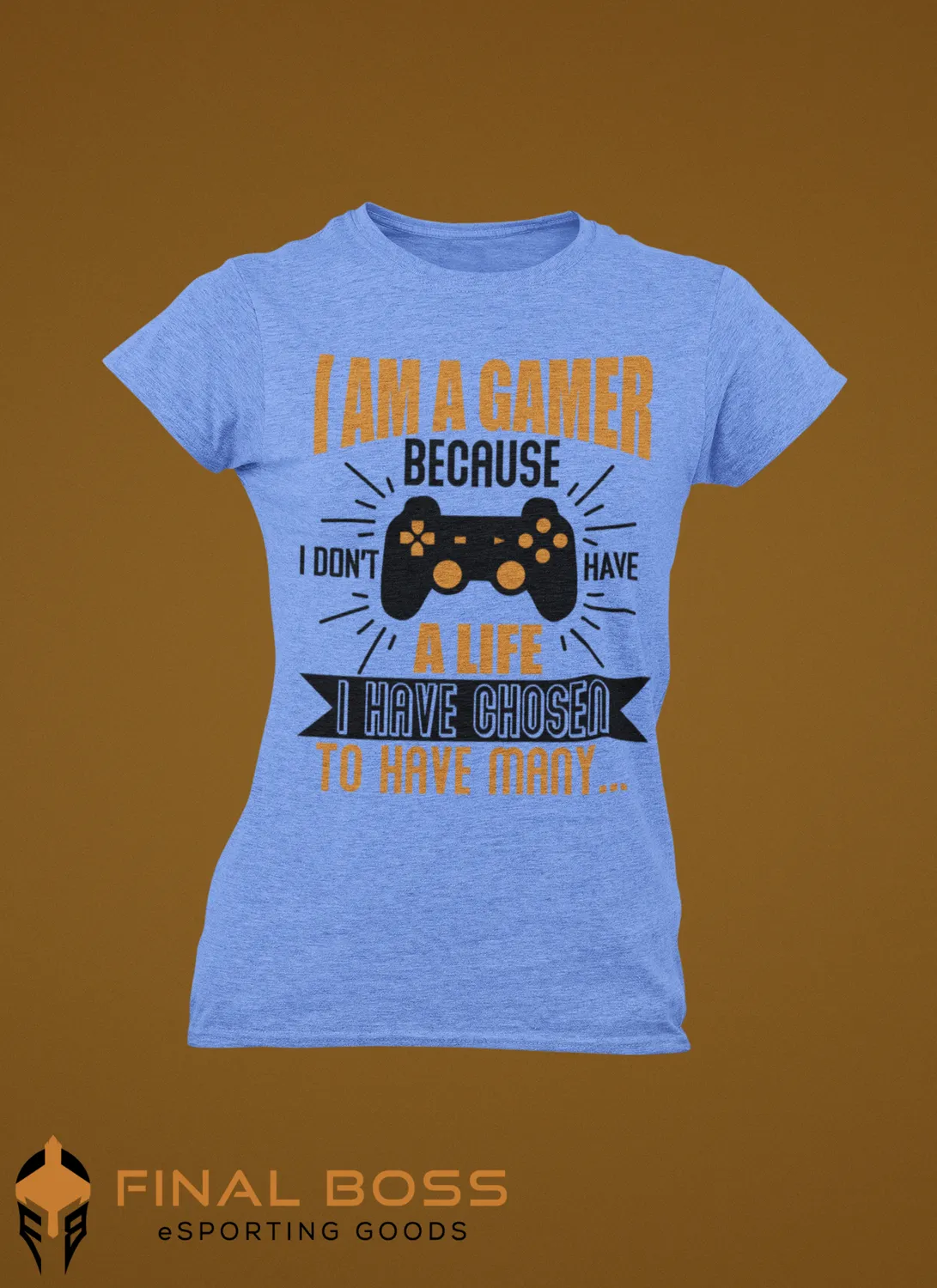 Final Boss I am a gamer because I don't have a life...