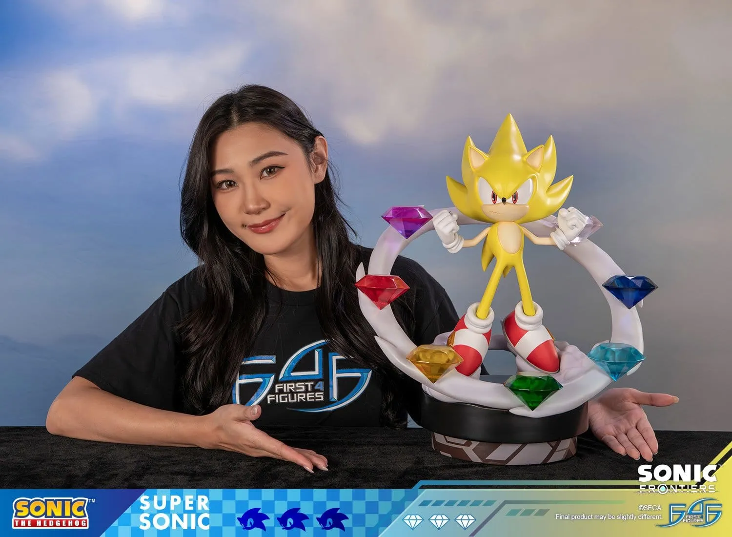 Sonic Frontiers Super Sonic Resin-Statue 45 cm