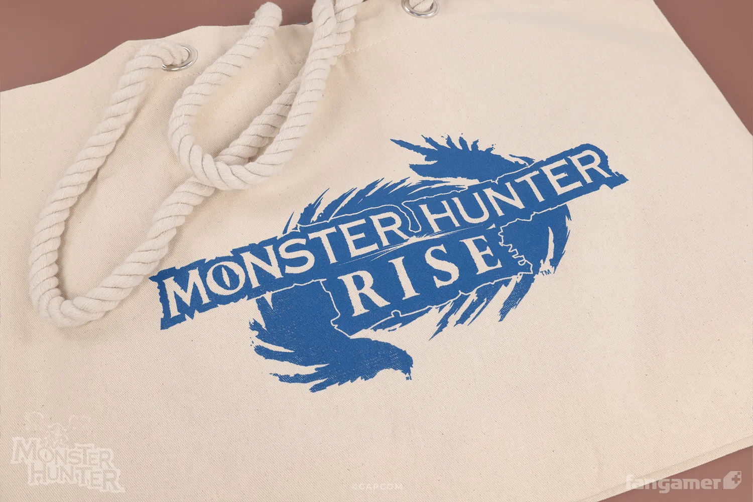 Fangamer Monster Hunter Rise Support Team Tote Bag Canvas