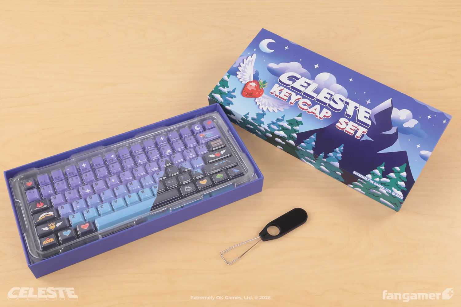 Fangamer Celeste Keycap Set Tastenkappen PBT