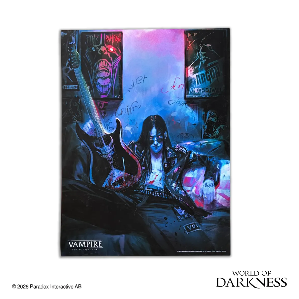 White Wolf Vampire: The Masquerade Poster