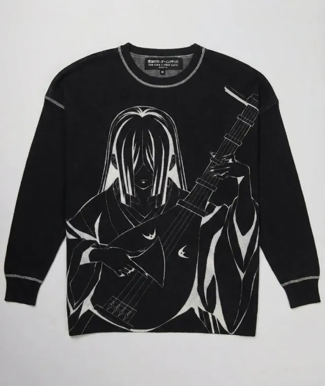 Team Liquid Demon Slayer Nakime Strickpullover