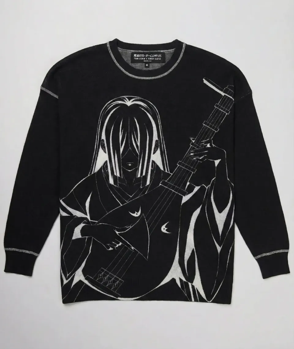 Team Liquid Demon Slayer Nakime Strickpullover