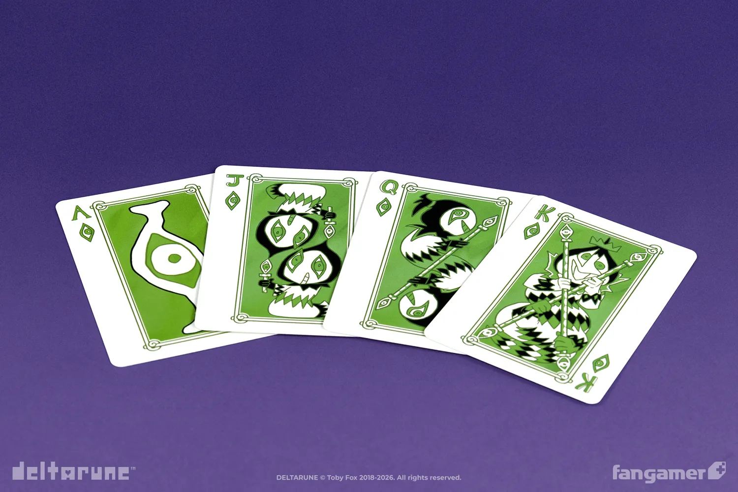 Fangamer Deltarune Spielkarten Deck 56 Karten