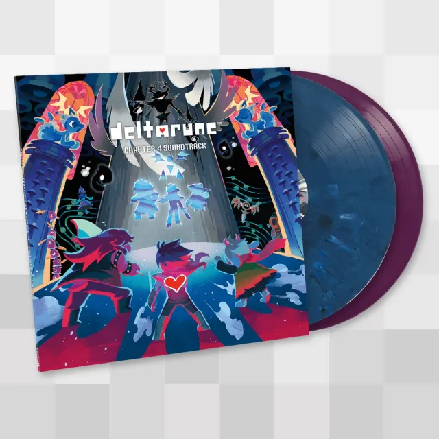 Fangamer Deltarune Chapter 4 Vinyl Soundtrack 2LP