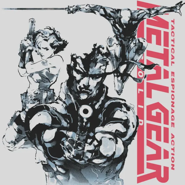 Fangamer Metal Gear Solid Stealth Mission T-Shirt Key Art