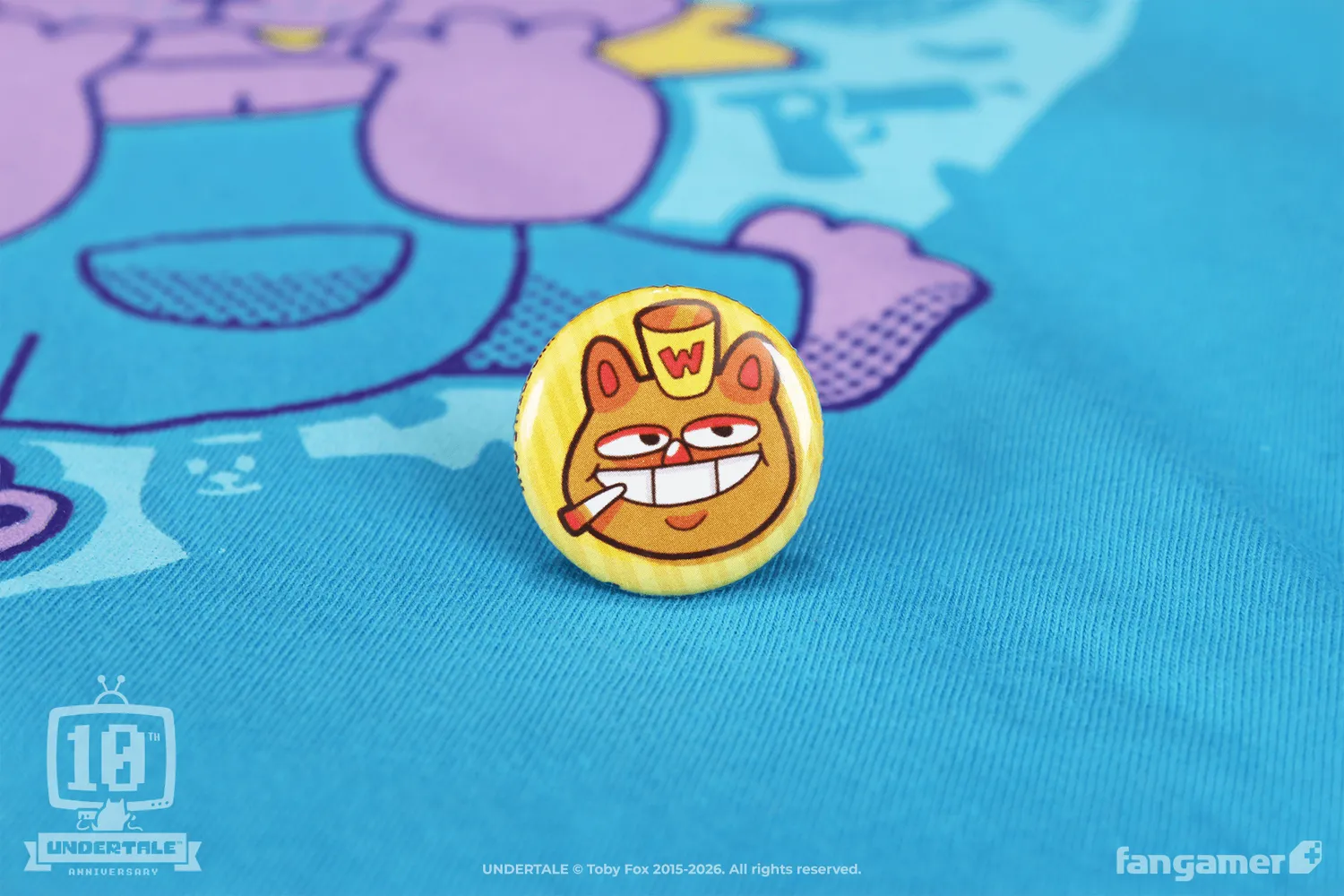 Fangamer UNDERTALE So Hyped T-Shirt 10th Edition