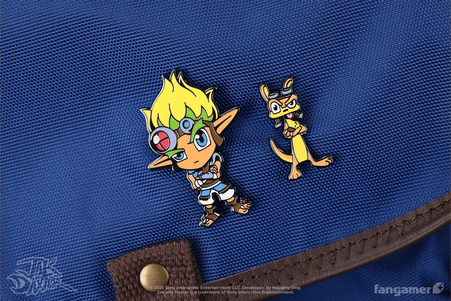 Fangamer Jak and Daxter Pin Set 2-teilig Hart-Emaille