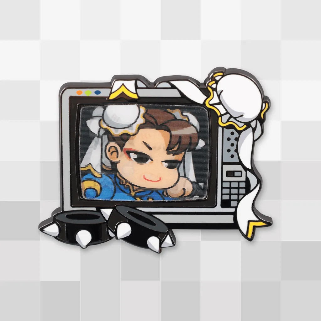 Fangamer Street Fighter Buddies Lenticular Pin