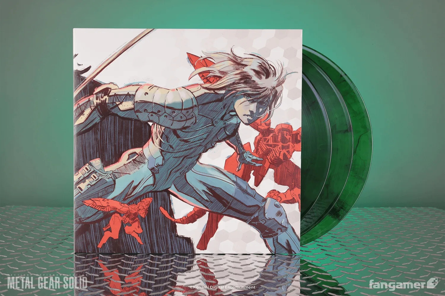 Fangamer Metal Gear Solid 2 Sons of Liberty Soundtrack 3LP Vinyl
