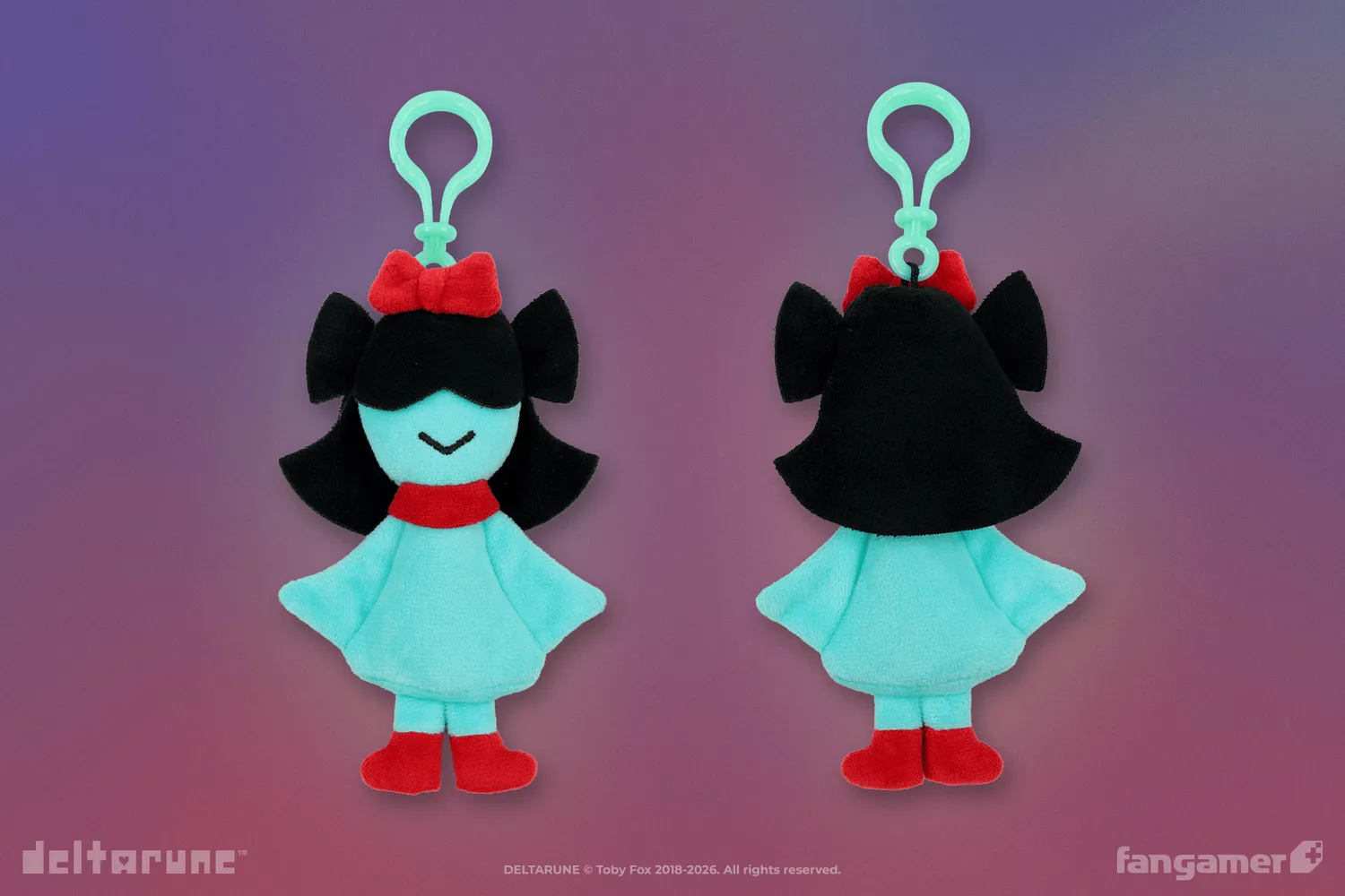 Fangamer Aqua Clip-On Plush DELTARUNE