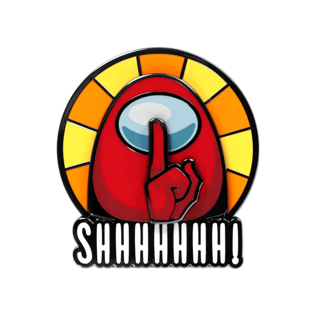 Fangamer Shhhhhhh! Spinning Pin Anstecker