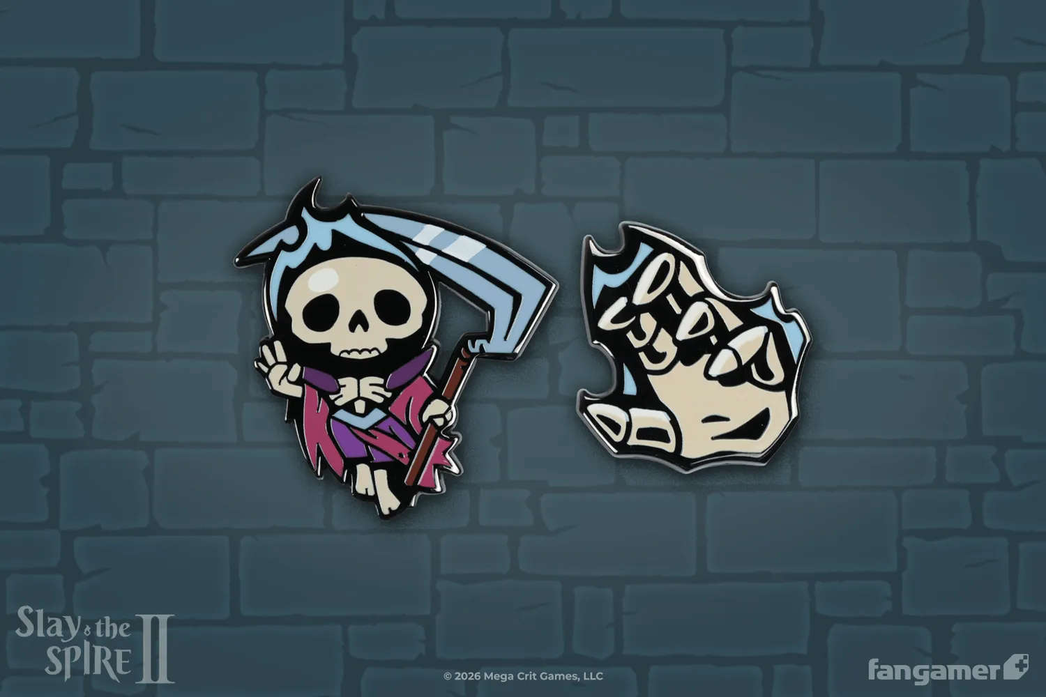 Fangamer Slay the Spire 2 Necrobinder Pin-Set 2 Pins