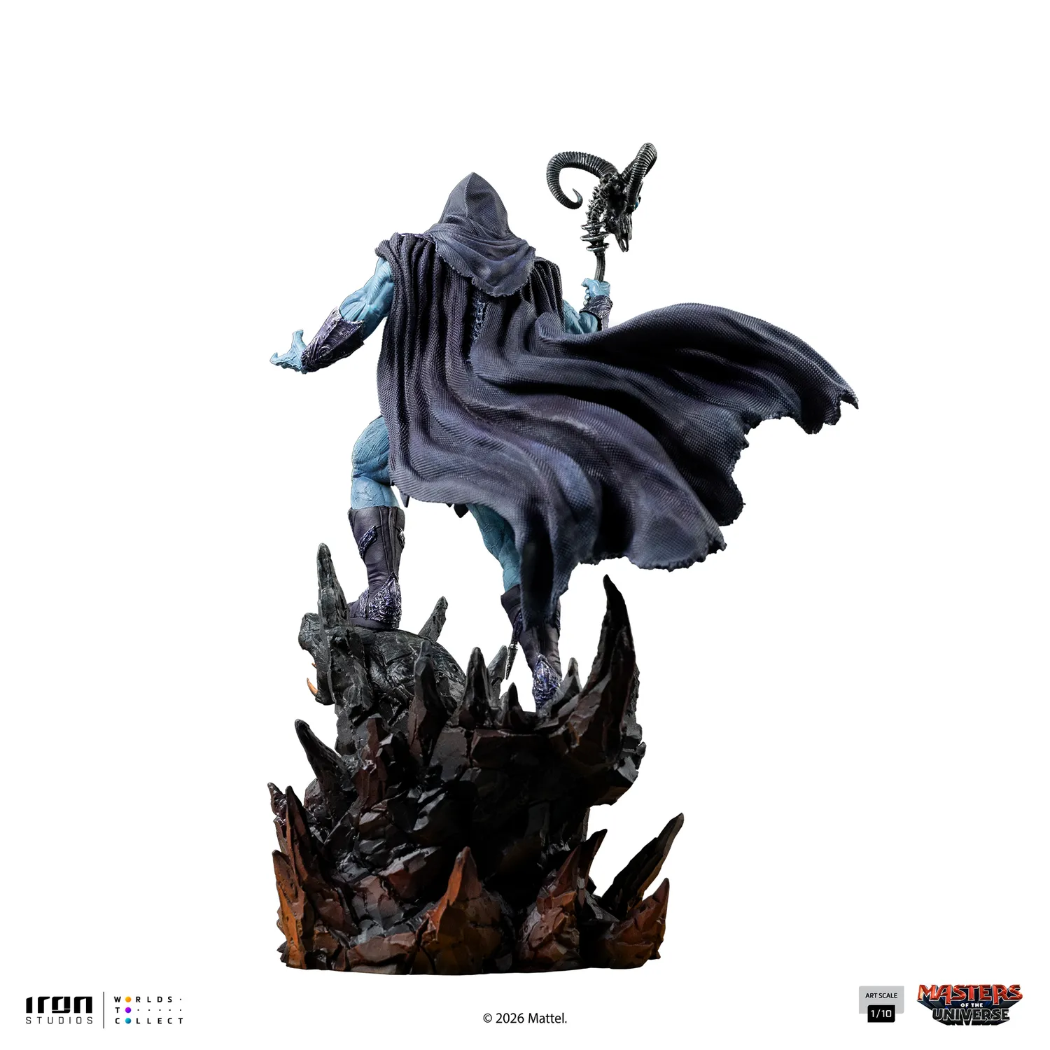 Iron Studios MOTU 2026 Skeletor Art Scale Statue 29 cm
