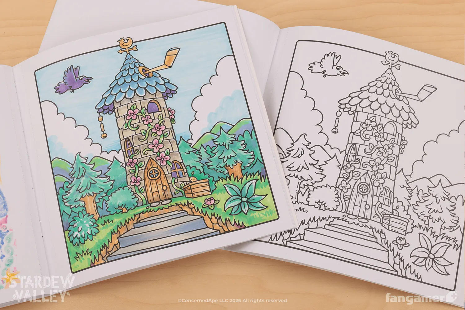 Fangamer Stardew Valley Coloring Book Malbuch 20 Seiten