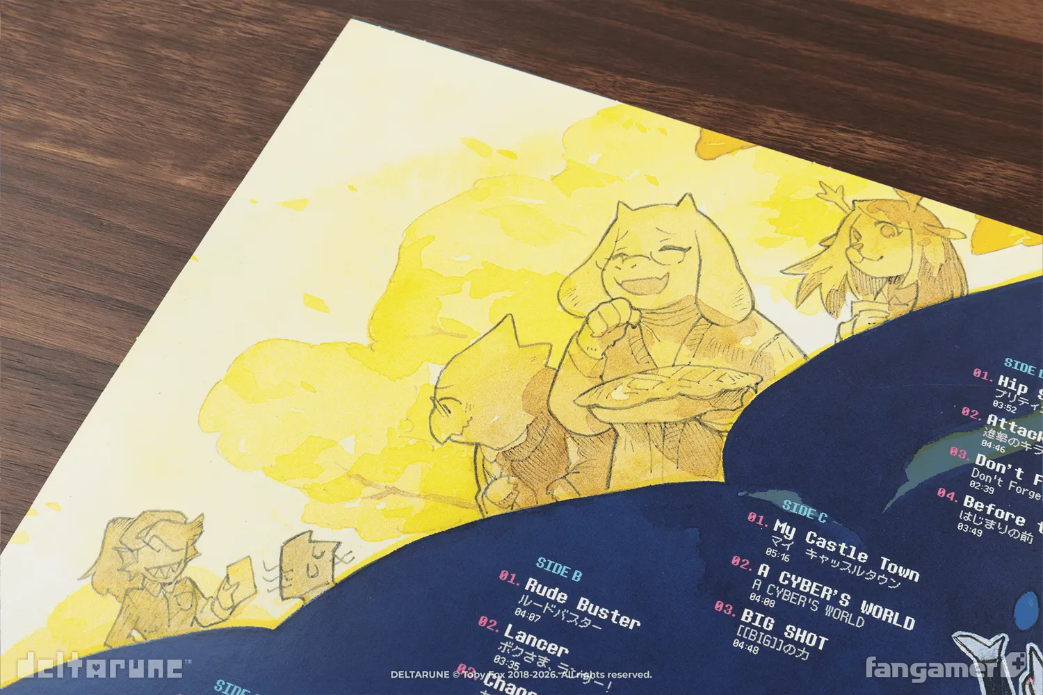 Fangamer DELTARUNE Piano Collections Volume 1 Vinyl Light World 2-LP