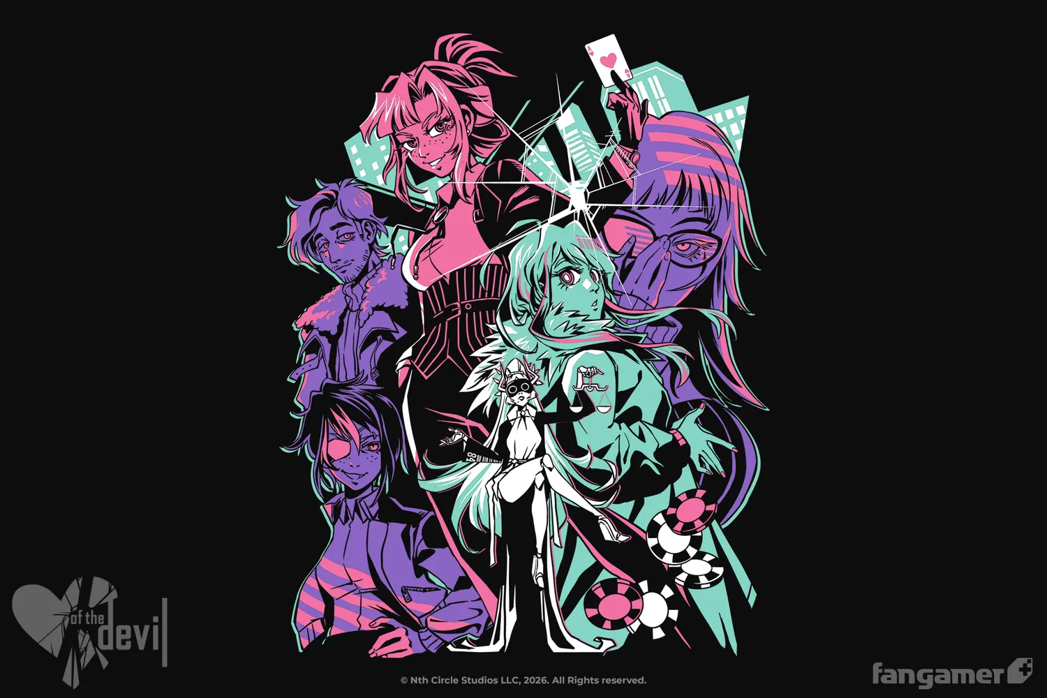 Fangamer of the Devil Killer Lawyer T-Shirt Baumwolle